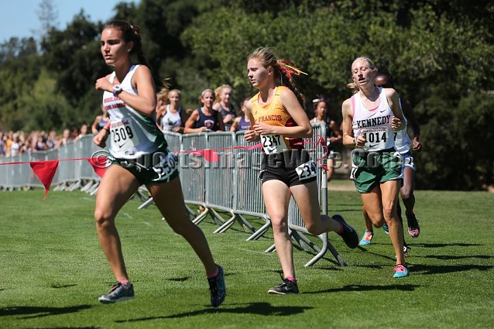 2015SIxcHSSeeded-205.JPG - 2015 Stanford Cross Country Invitational, September 26, Stanford Golf Course, Stanford, California.